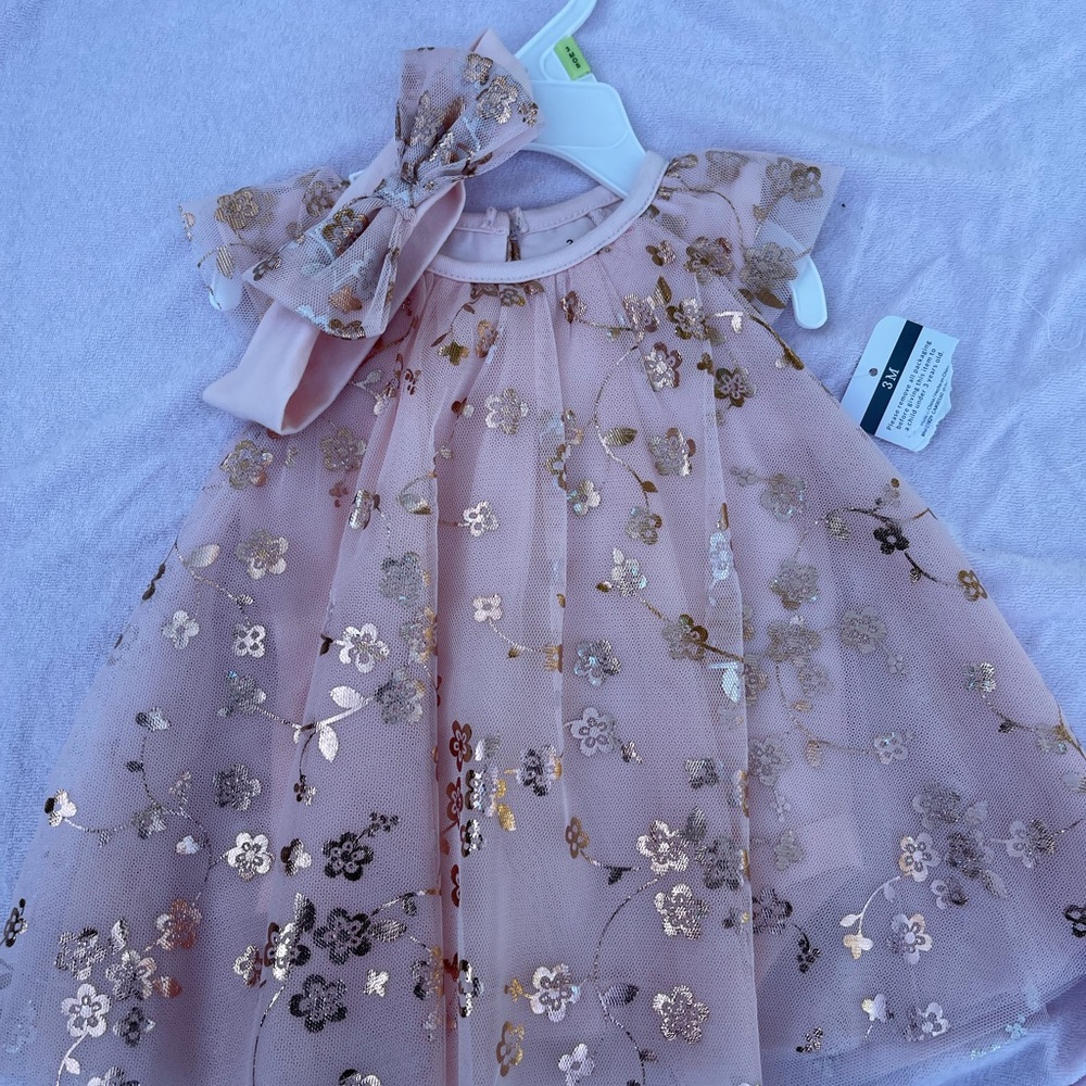 Trapeze Dress & Headband Set
